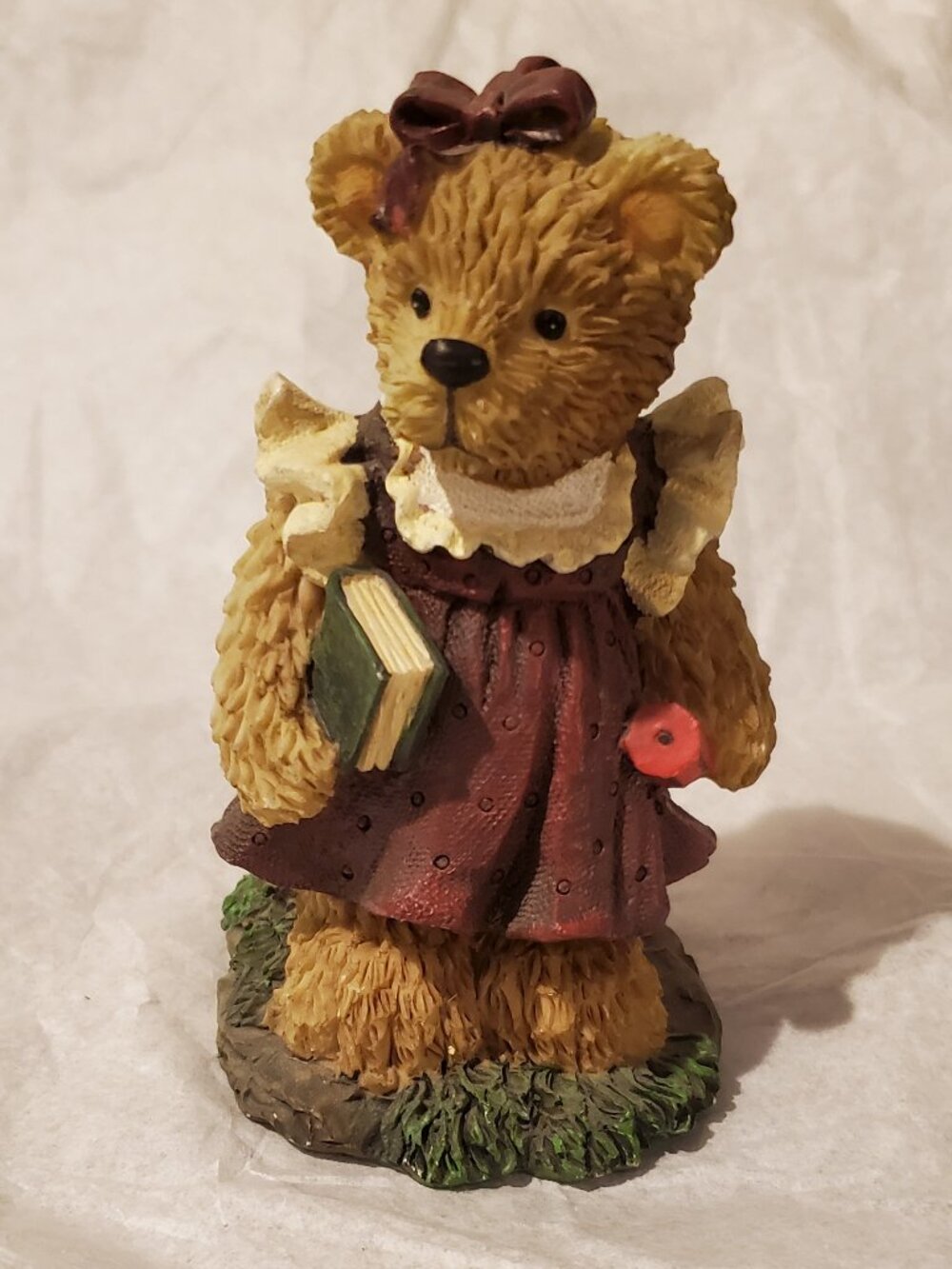 Teddy Bear "Back to School" Girl